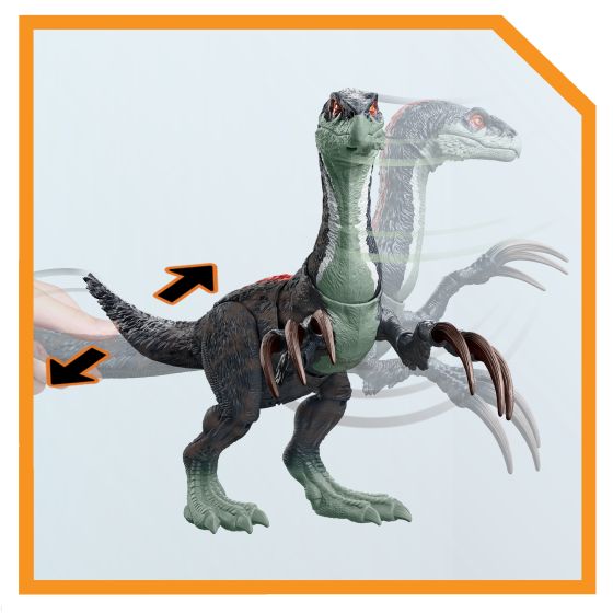 Jurassic World Dominion Sound Slashin' Therizinosaurus