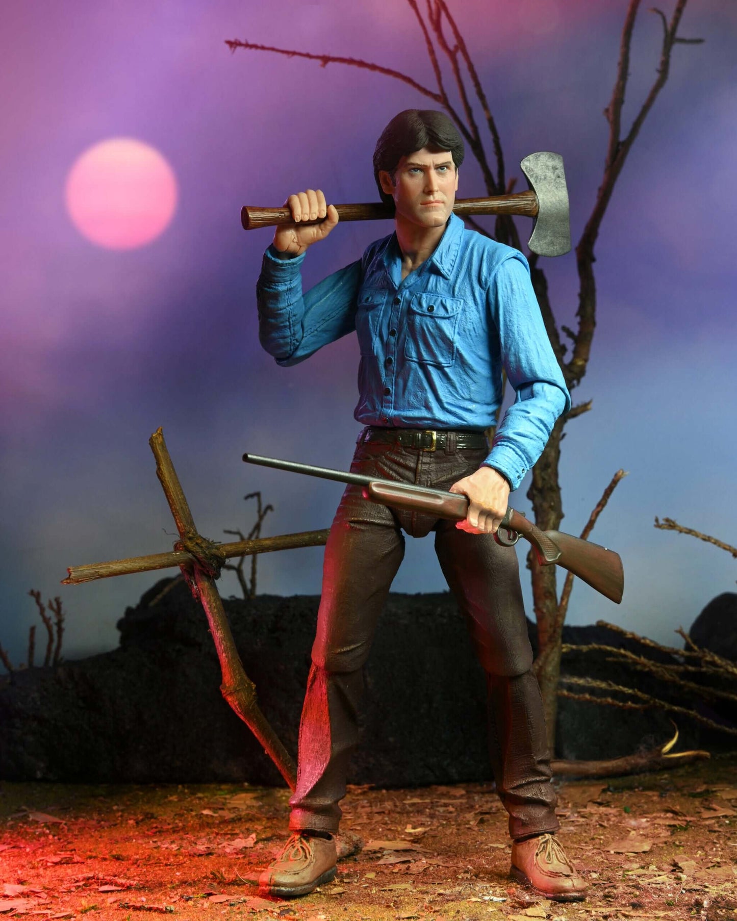 NECA The Evil Dead 40th Anniversary Ultimate Ash Williams Figure