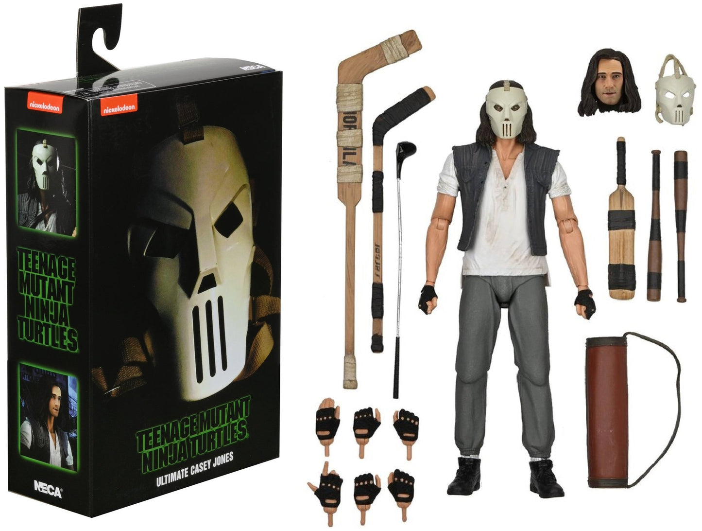 NECA Teenage Mutant Ninja Turtles 1990 Movie Ultimate Casey Jones Action Figure