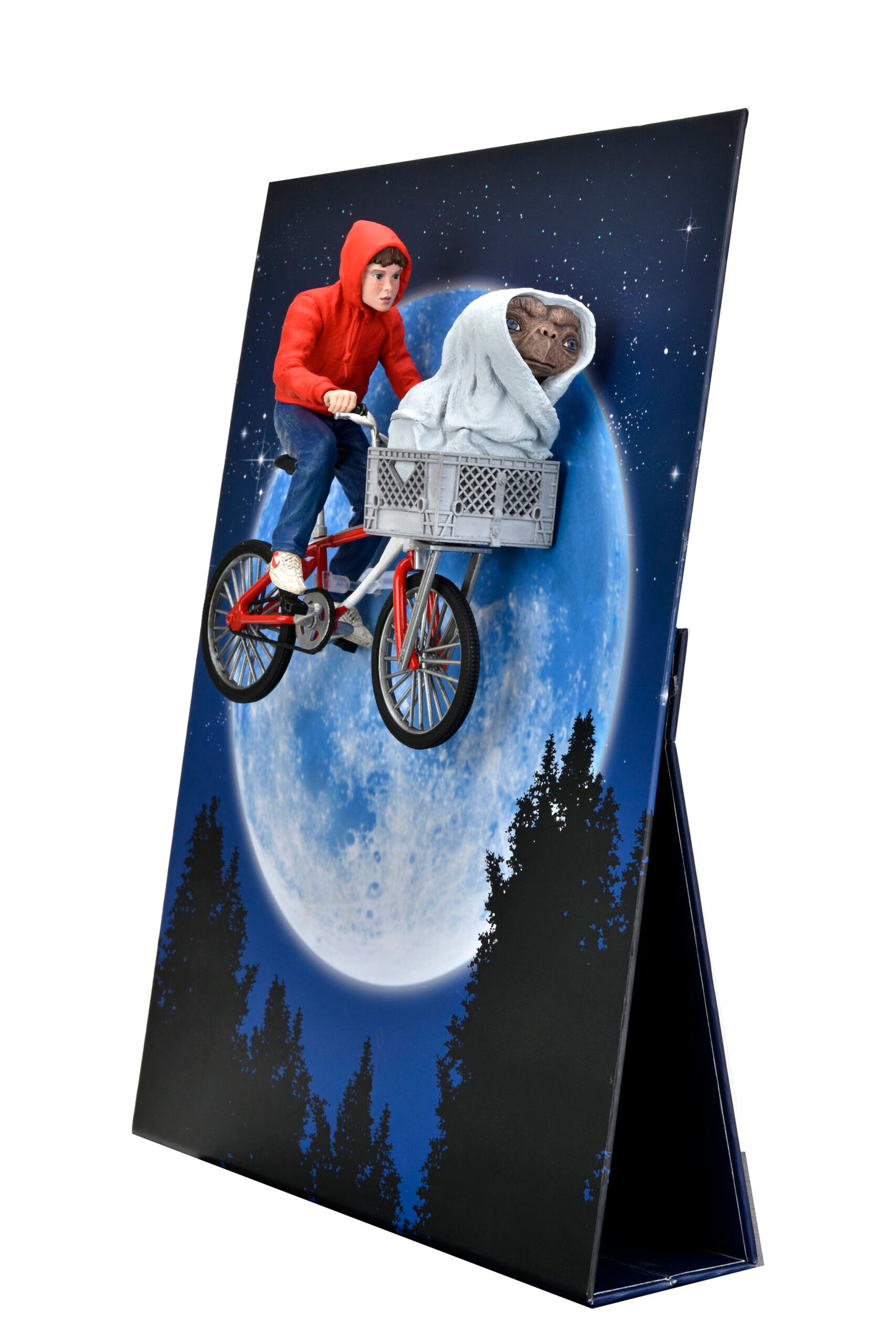 E.T. The Extra-Terrestrial 40th Anniversary
7″ Scale Action Figure – Elliott & E.T. on Bicycle