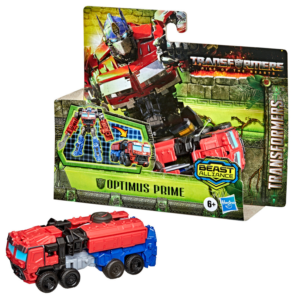 Transformers: Rise of the Beasts Beast Alliance Battle Changers Optimus Prime Action Figure
