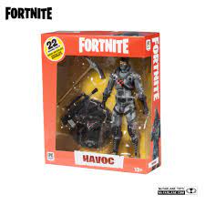 Mcfarlane Fortnite Havoc 7 Inch Premium Action Figure (slight tear at the top of box)