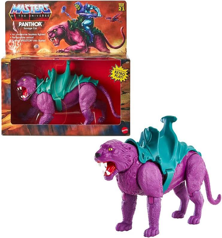 Mattel Masters Of The Universe Origins Panthor Action Figure