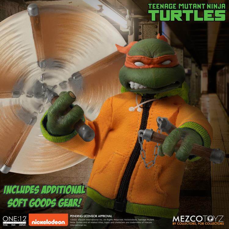 Pre-order Feb 2024 Mezco Teenage Mutant Ninja Turtles Deluxe Boxed Set