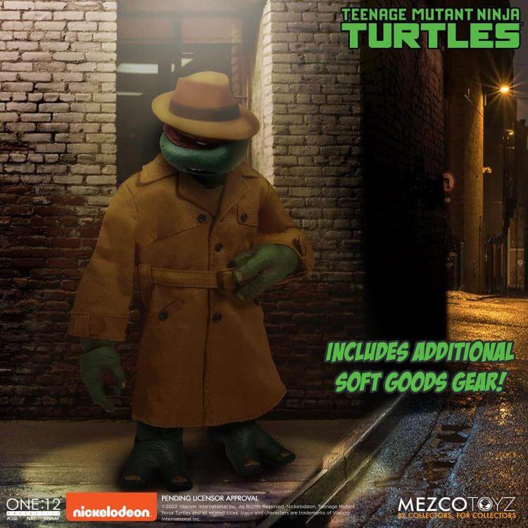 Pre-order Feb 2024 Mezco Teenage Mutant Ninja Turtles Deluxe Boxed Set