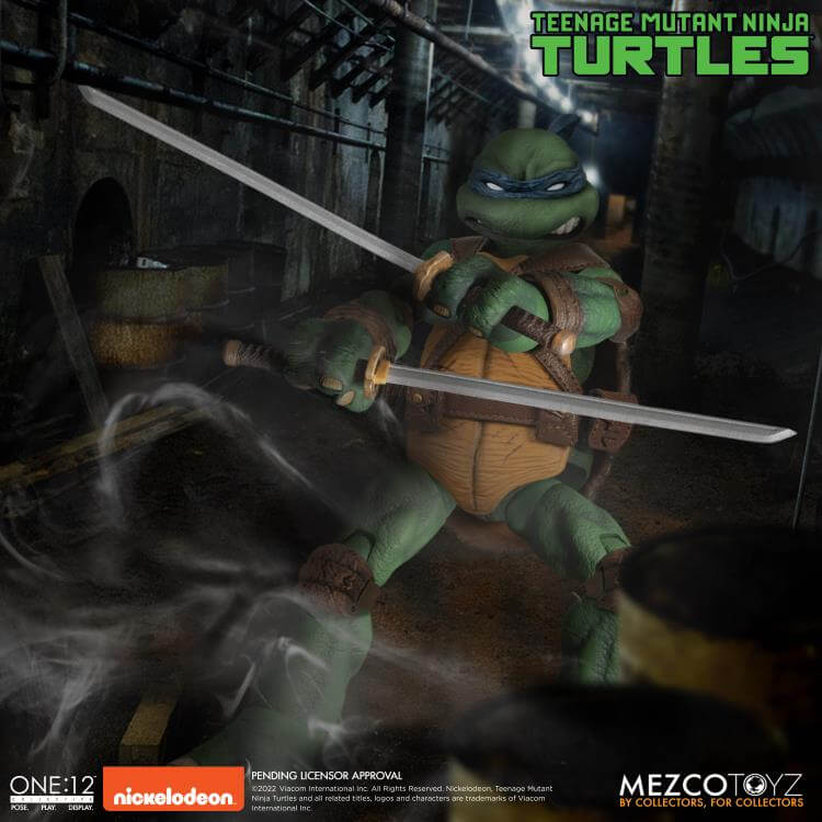 Pre-order Feb 2024 Mezco Teenage Mutant Ninja Turtles Deluxe Boxed Set
