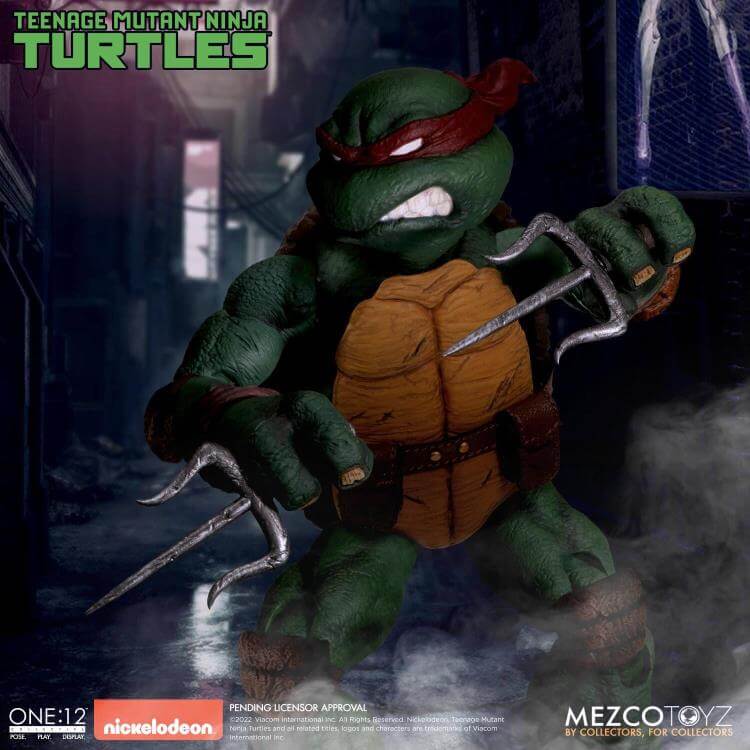 Pre-order Feb 2024 Mezco Teenage Mutant Ninja Turtles Deluxe Boxed Set