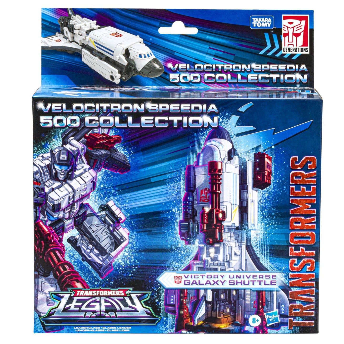 Transformers Legacy Velocitron Speedia 500 Collection Leader Victory Galaxy Shuttle