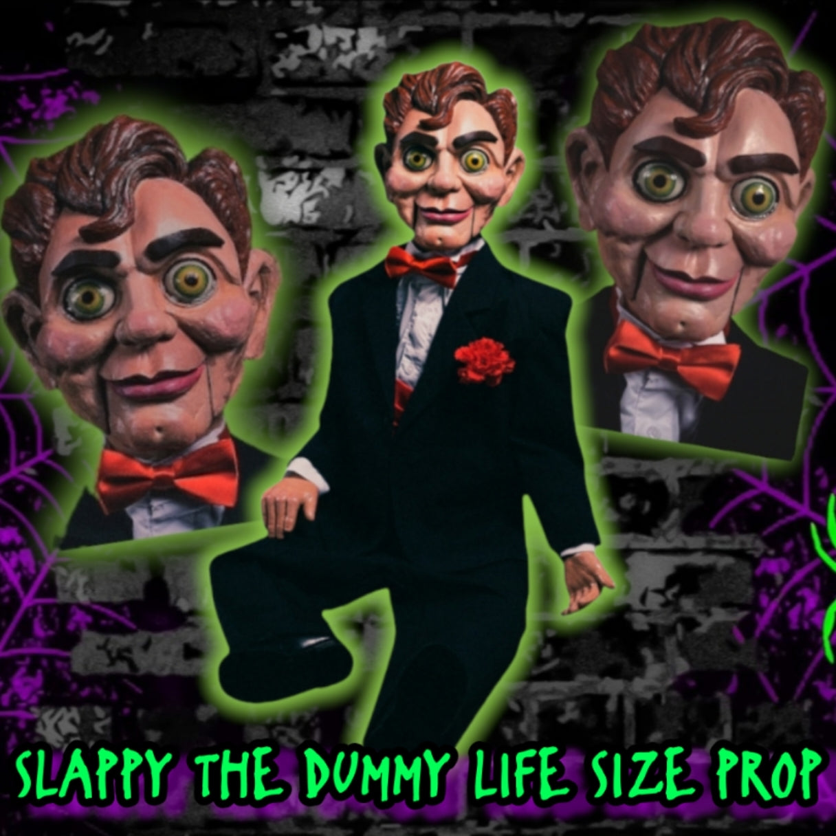 SLAPPY LIFESIZE PROP Officially Licensed Mask Prop