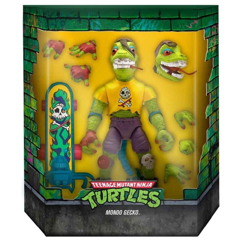 Super7 Teenage Mutant Ninja Turtles Ultimates Mondo Gecko