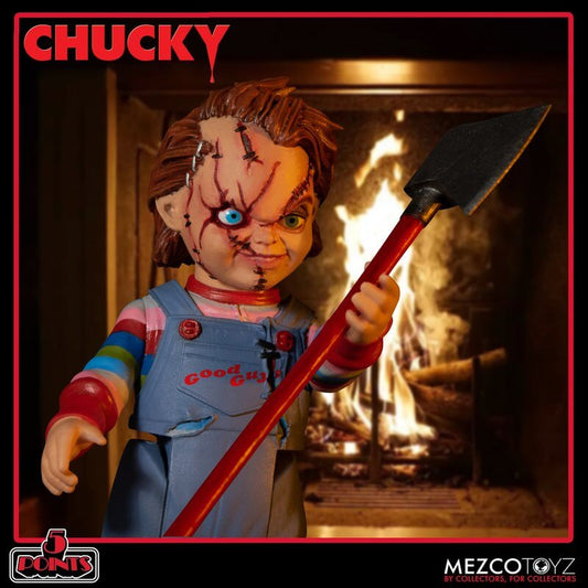 MEZCO Chucky 5 Points Action Figure Chucky Deluxe Box Set