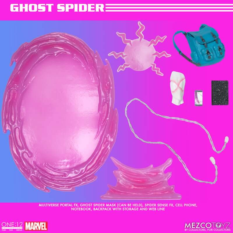 Mezco One:12 Collective Spider-Man Spider Gwen ( Ghost Spider )