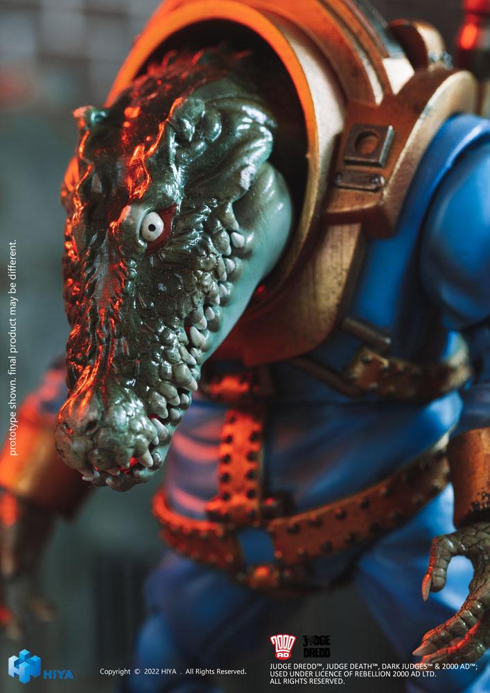 Hiya Toys Judge Dredd Klegg Mercenary px 1/18 Scale Exquisit