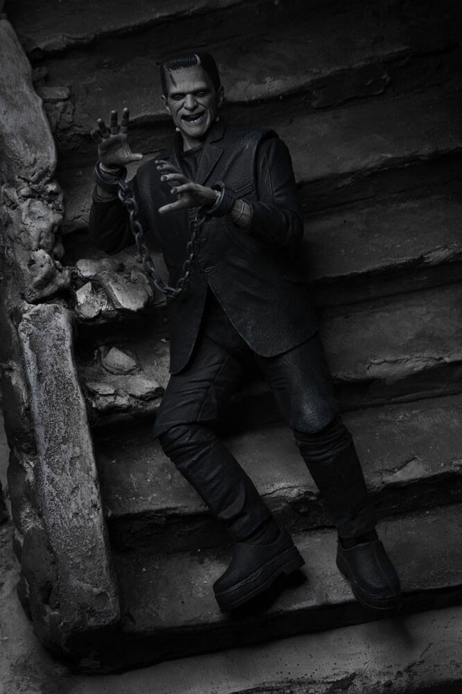 NECA Universal Monsters Frankenstein’s Monster B&W Action Figure
