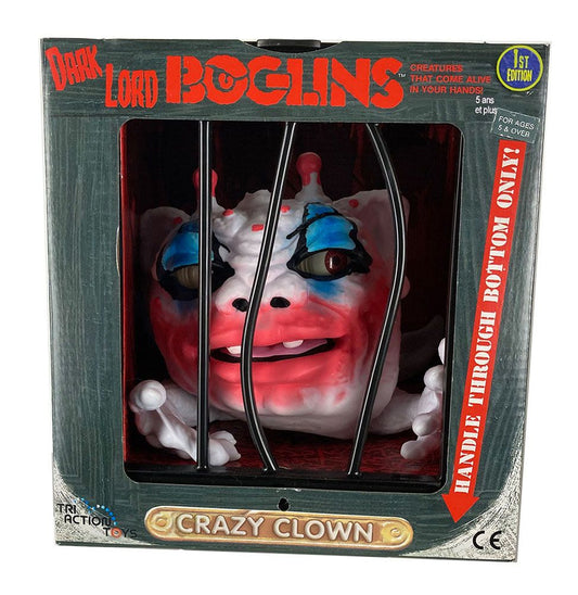 Boglins Hand Puppet Dark Lord Crazy Clown (Glow In The Dark)