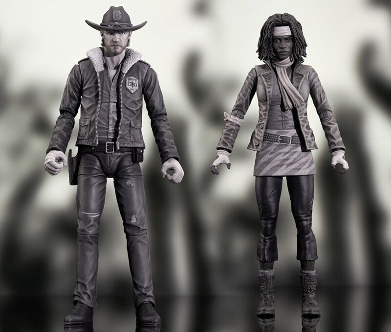 Pre-order July (Mid/End) 2025 Diamond Select The Walking Dead (Comic Series 1) Action Figure Set