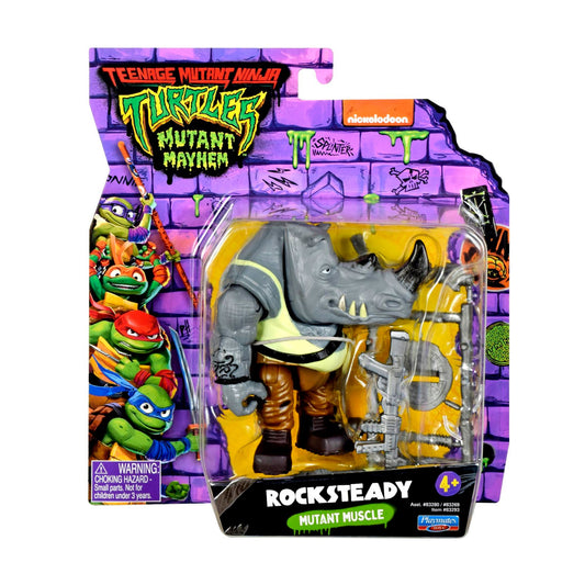 Teenage Mutant Ninja Turtles Mutant Mayhem - Rocksteady Figure