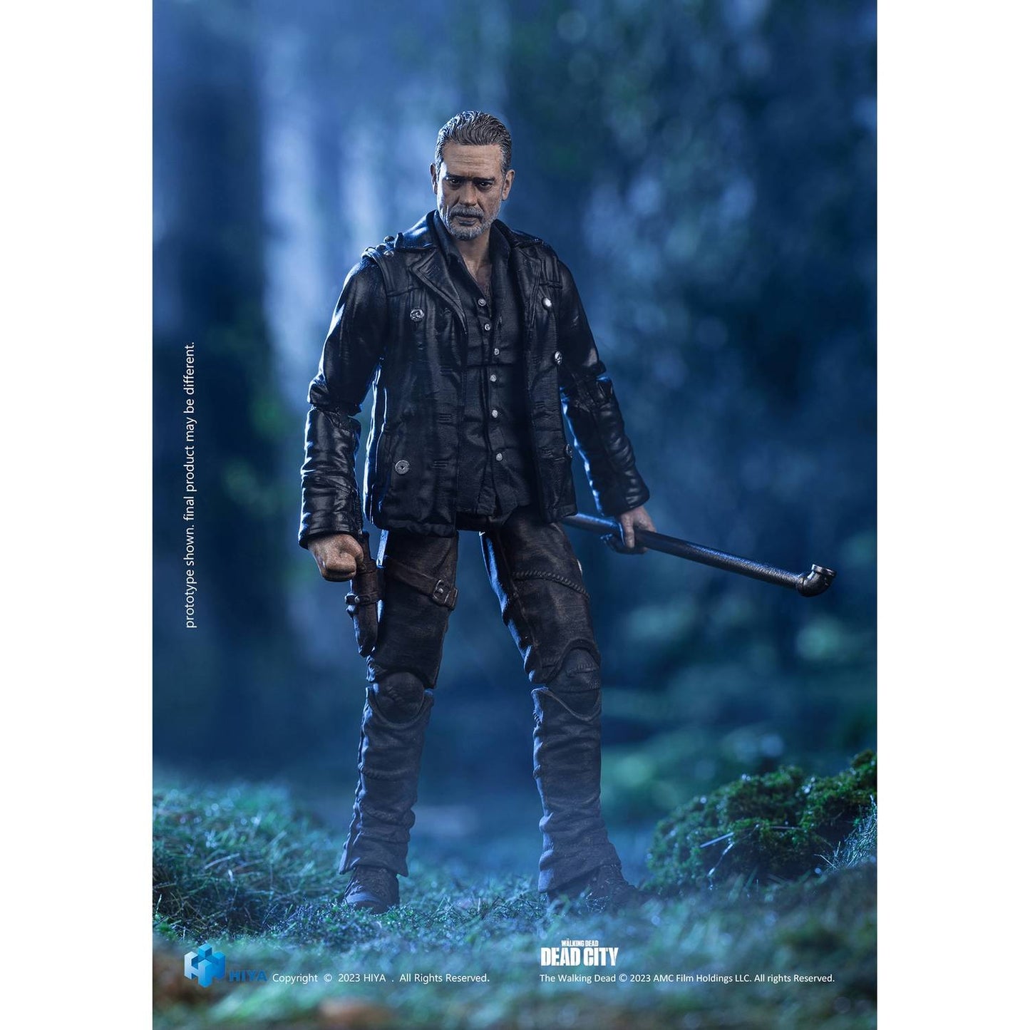 Pre-order 0ctober 2024 HIYA Toys Walking Dead Dead City Negan 1:18th Scale Action Figure