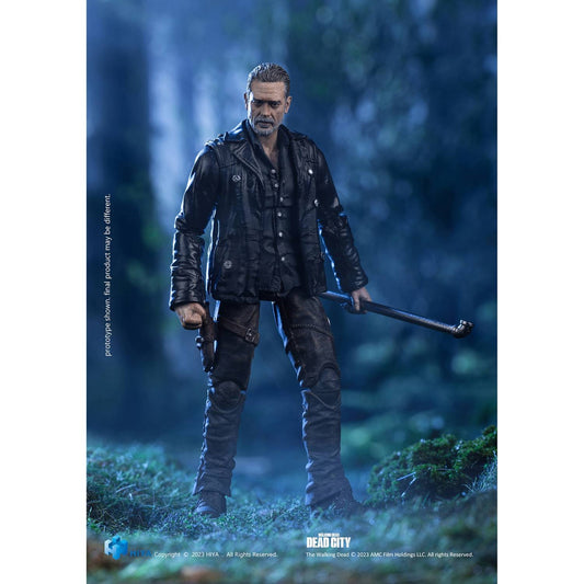 Pre-order 0ctober 2024 HIYA Toys Walking Dead Dead City Negan 1:18th Scale Action Figure