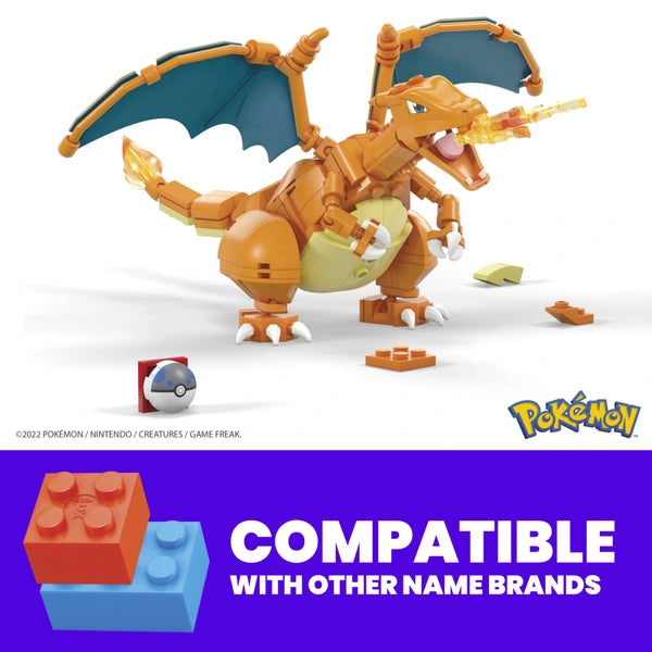 Pokémon Charizard Mega Building Set