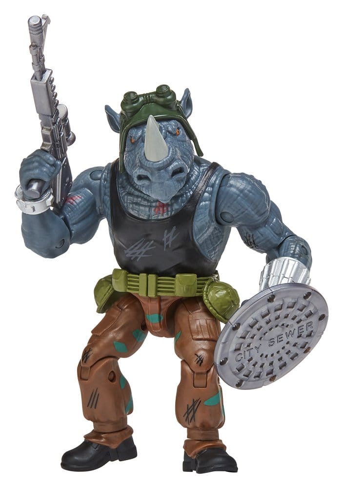 Teenage Mutant Ninja Turtles 1998 Remastered Raphael Vs Rocksteady 2 Pack