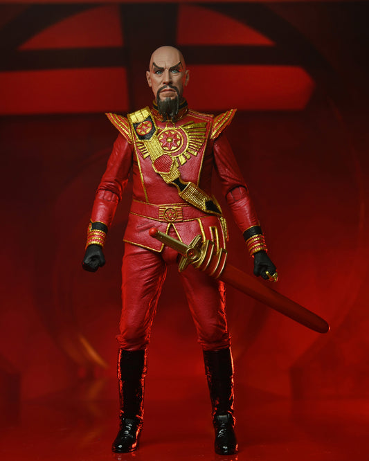 Flash Gordon (1980)

7” Scale Action Figure – Ultimate Ming (Red Military Outfit)