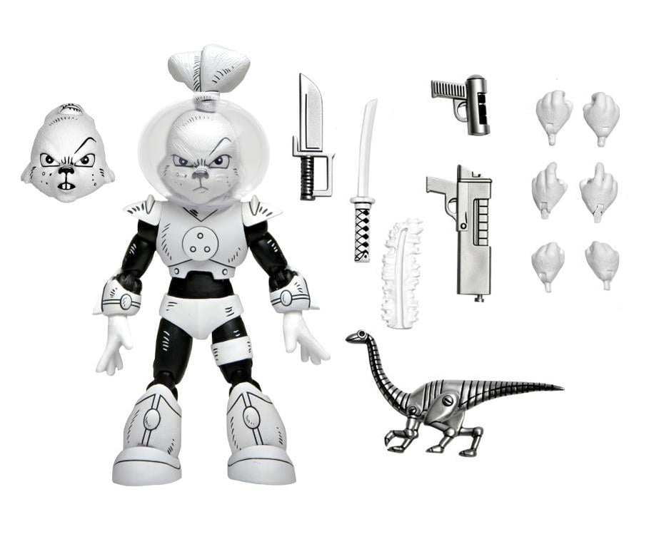 NECA TMNT Usagi Yojimbo Space Black / White Figure