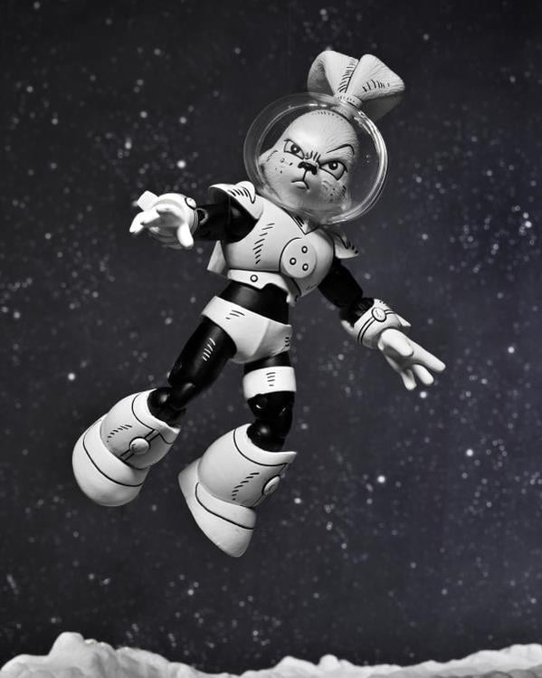 NECA TMNT Usagi Yojimbo Space Black / White Figure