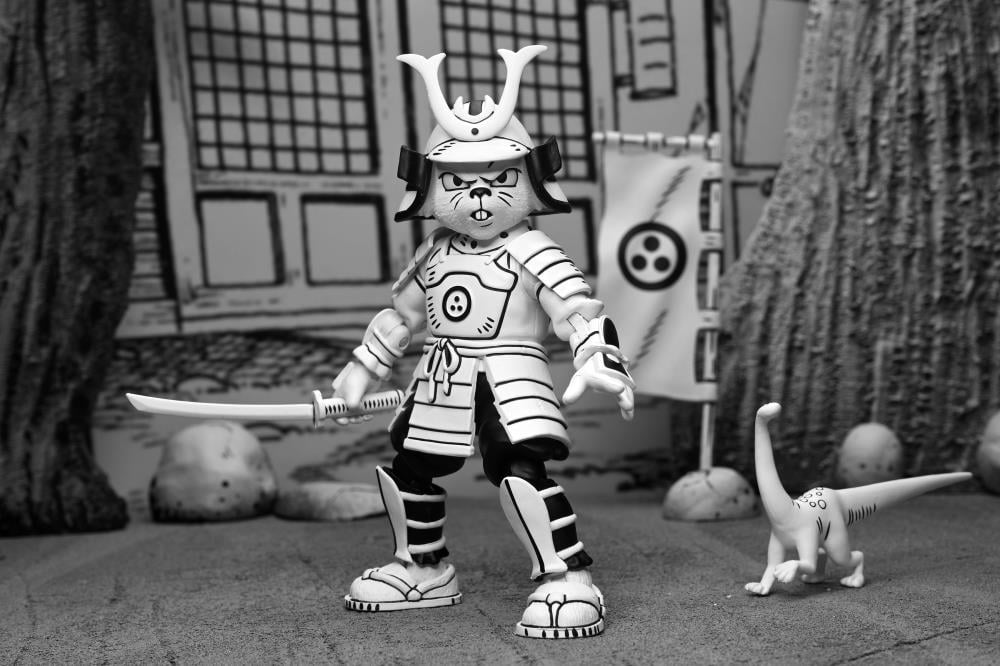 TMNT Samurai Usagi Yojimbo Black/White Figure