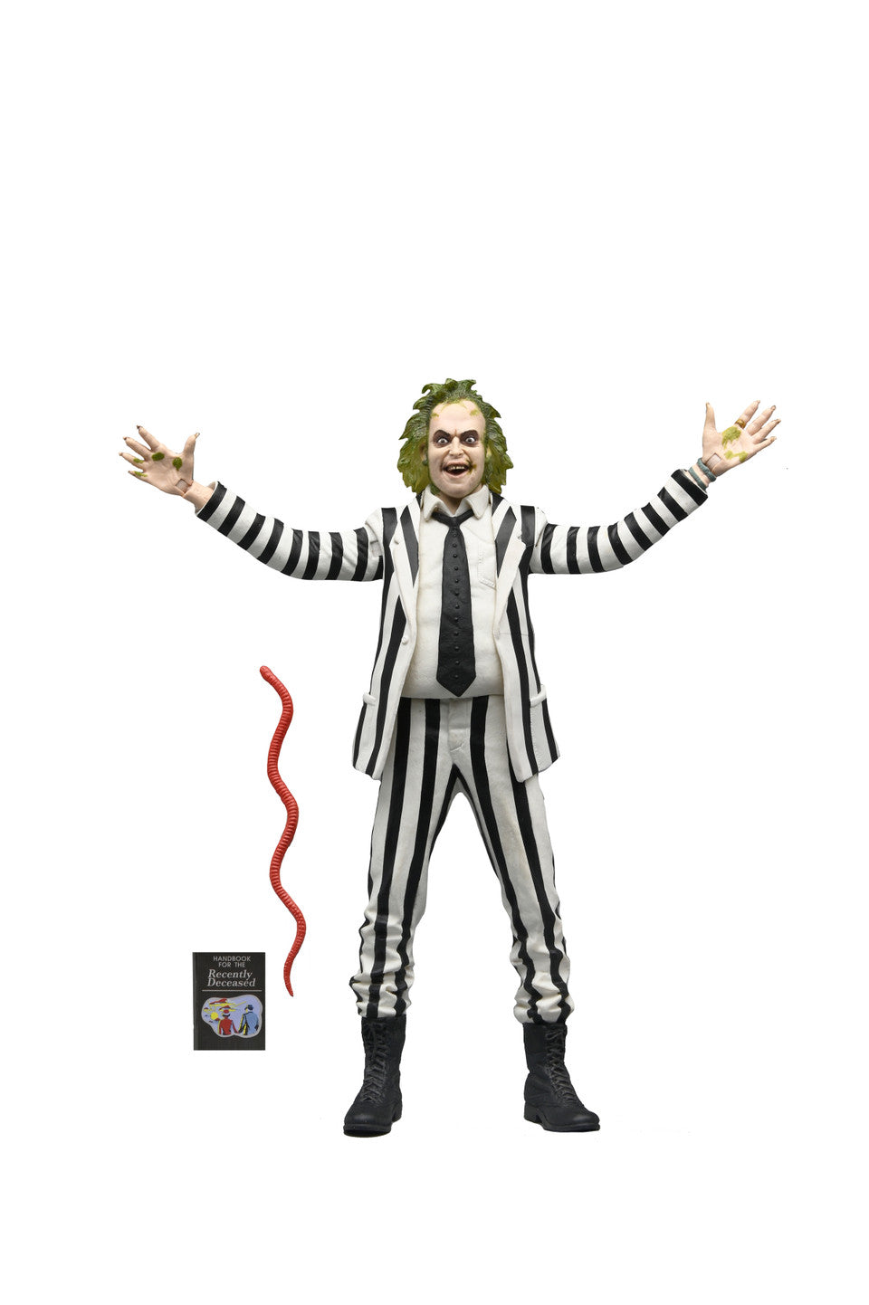 Beetlejuice 1988 Black and White Striped Suit
