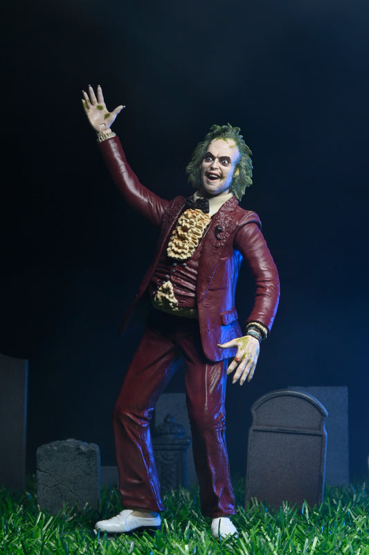 NECA Beetlejuice (1988) Red Tuxedo