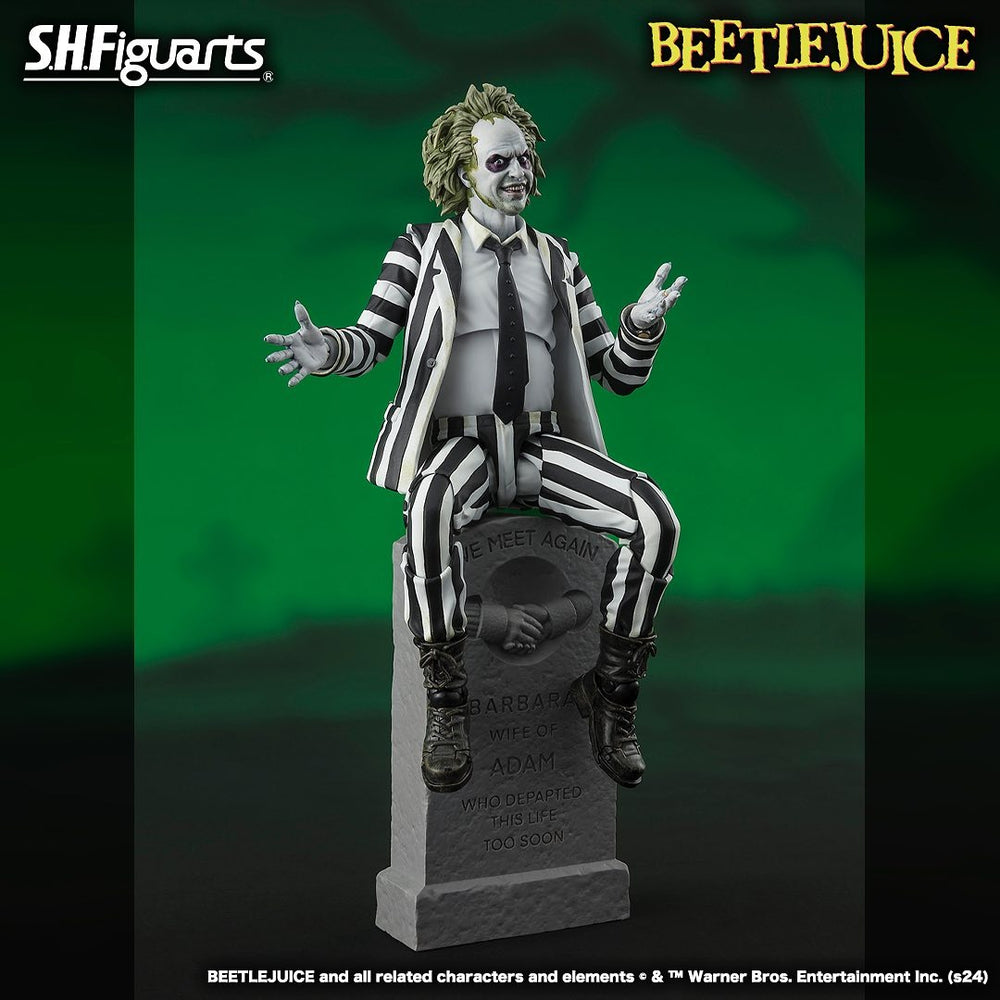 Pre-order August 2025 S.H.Figuarts Beetlejuice Action Figure