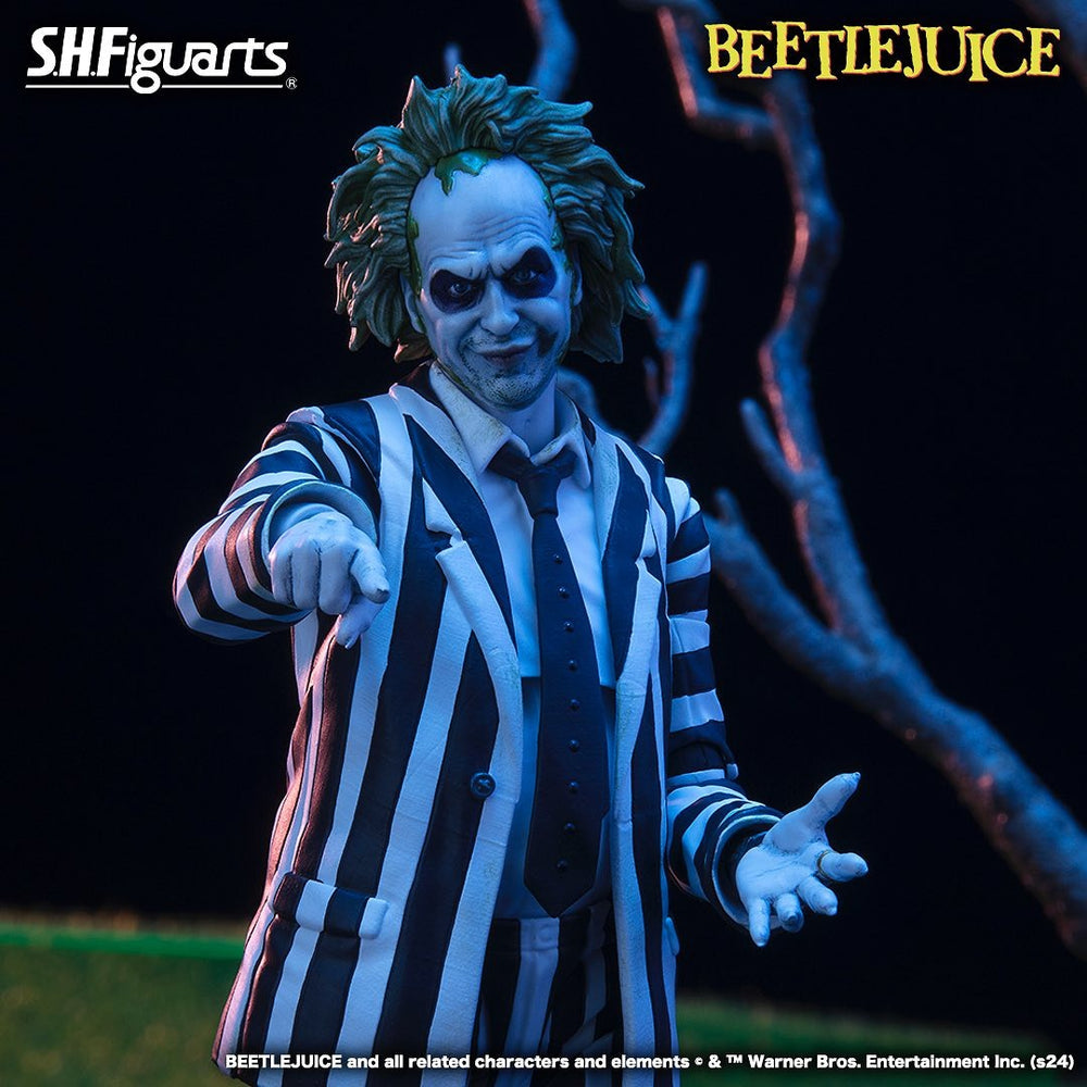 Pre-order August 2025 S.H.Figuarts Beetlejuice Action Figure