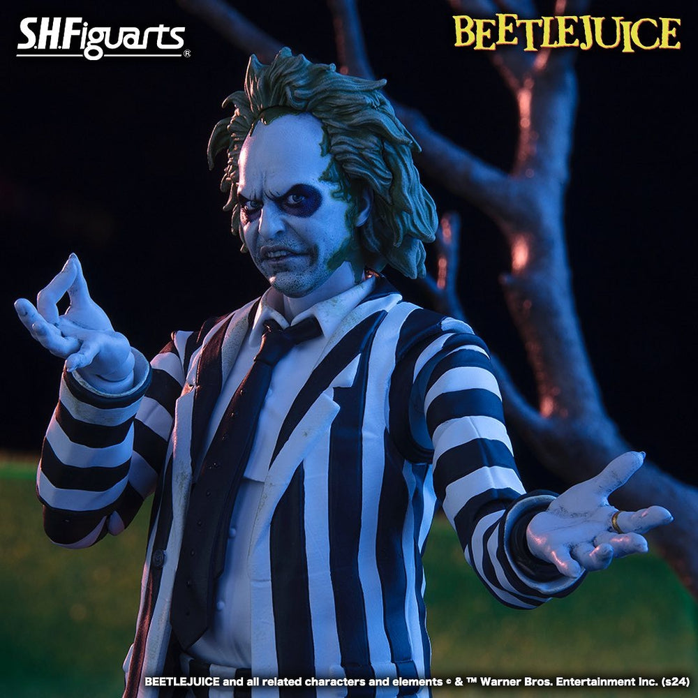 Pre-order August 2025 S.H.Figuarts Beetlejuice Action Figure