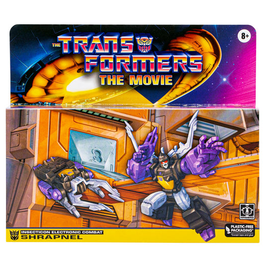 Transformers G1 Reissue Retro Shrapnel ( 86 Movie )