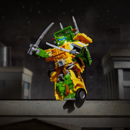 Transformers Collaborative Teenage Mutant Ninja Turtles x Transformers Party Wallop