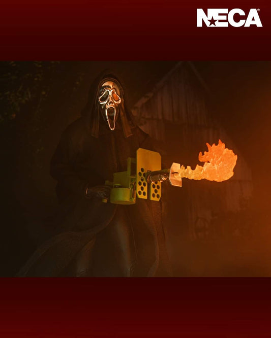 NECA Ultimate Scream Ghost Face Inferno Action Figure