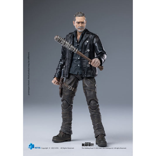 Pre-order 0ctober 2024 HIYA Toys Walking Dead Dead City Negan 1:18th Scale Action Figure