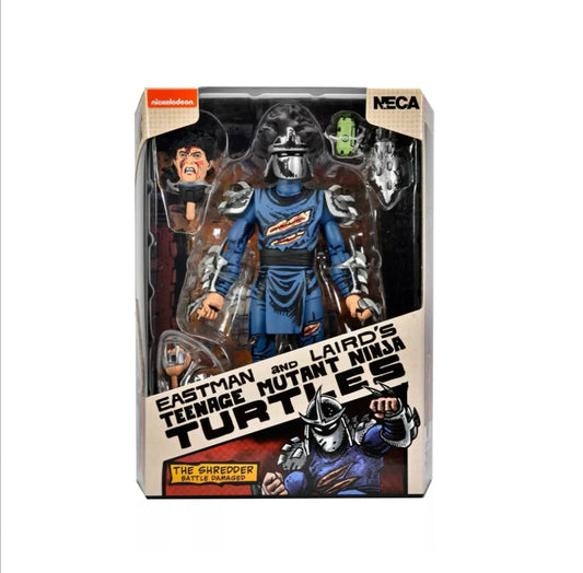 NECA Teenage Mutant Ninja Turtles Mirage Comics 'Battle-Damaged' Shredder
