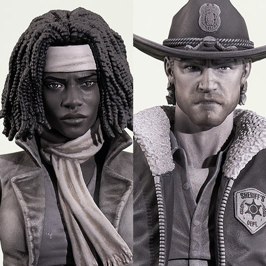 Pre-order July (Mid/End) 2025 Diamond Select The Walking Dead (Comic Series 1) Action Figure Set