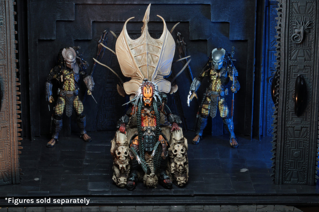 Pre-order January 2025 Predator - Bone Throne Diorama Element