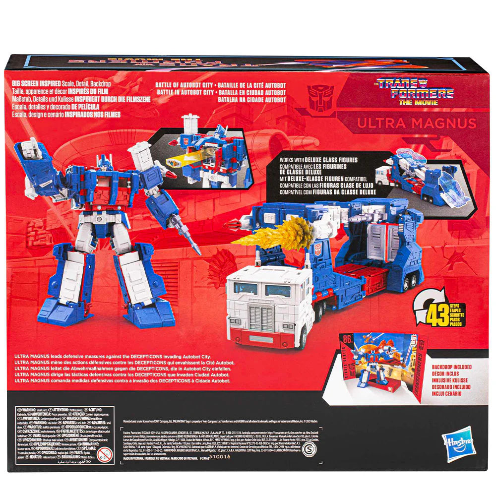 Transformers Studio Series Commander The Transformers: The Movie Ultra Magnus