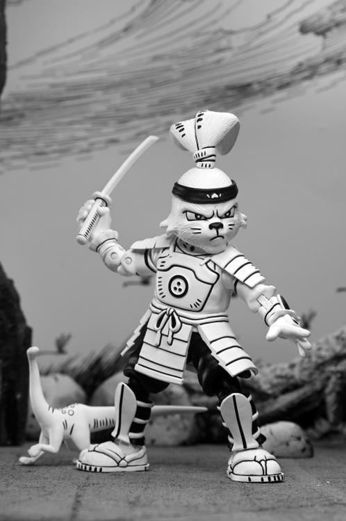TMNT Samurai Usagi Yojimbo Black/White Figure