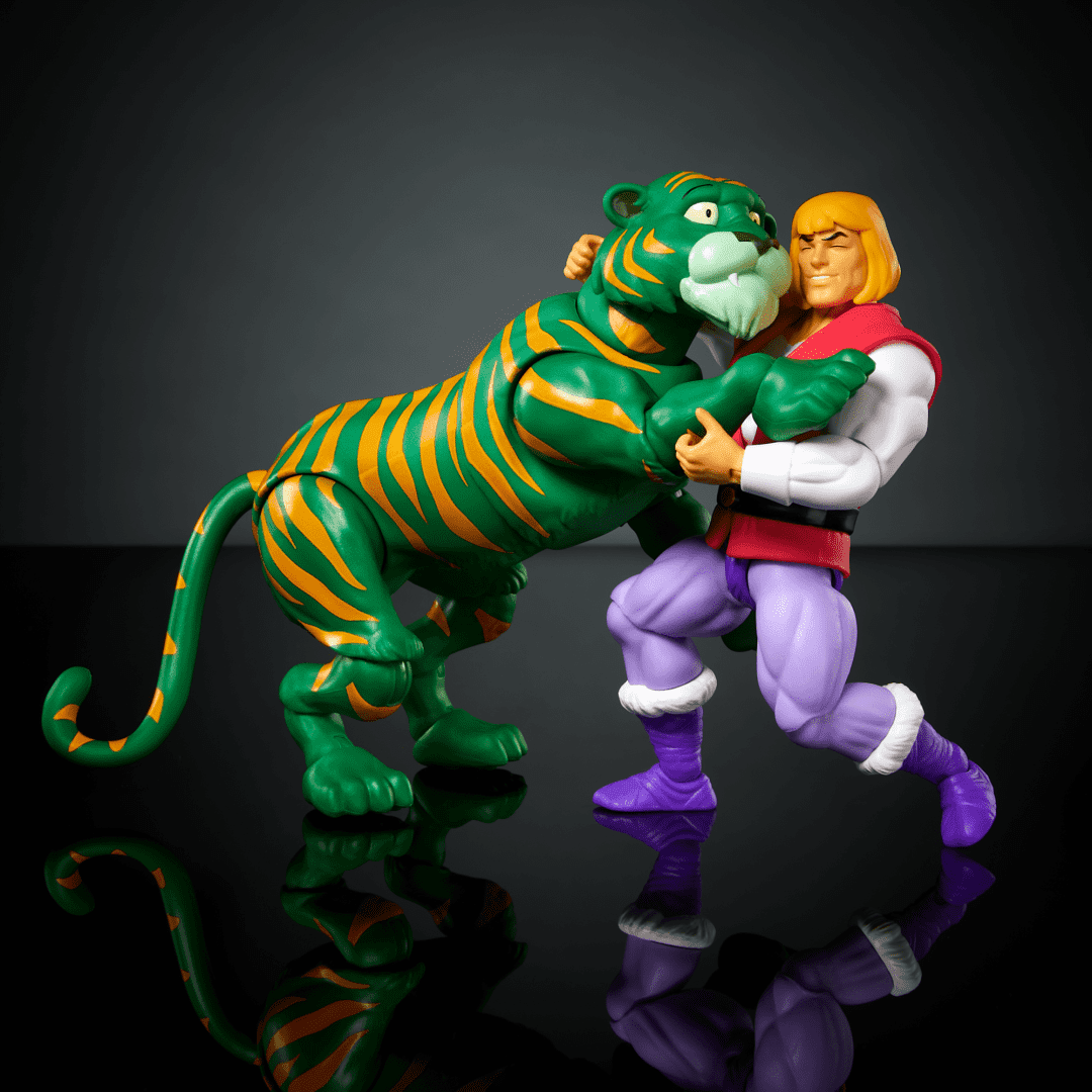 Pre-order August 2024 Masters Of The Universe: Origins: Action Figure 2-Pack: Prince Adam & Cringer
