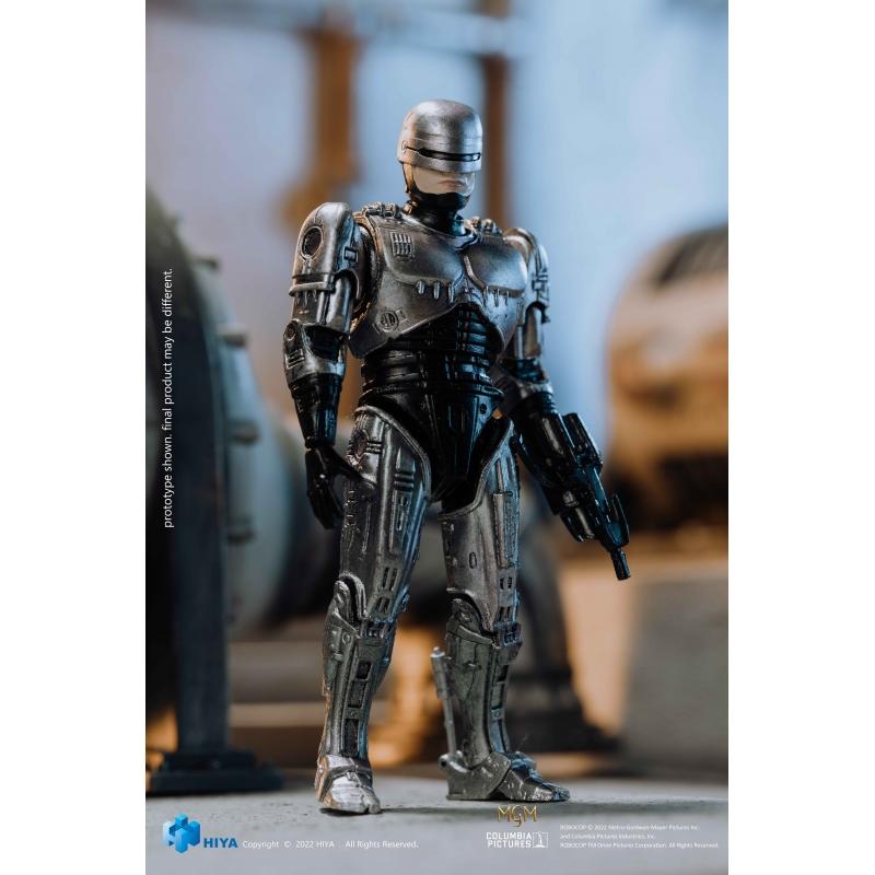 HIYA TOYS ROBOCOP 1:18 SCALE ACTION FIGURES - ROBOCOP VS OTOMO TWIN PACK