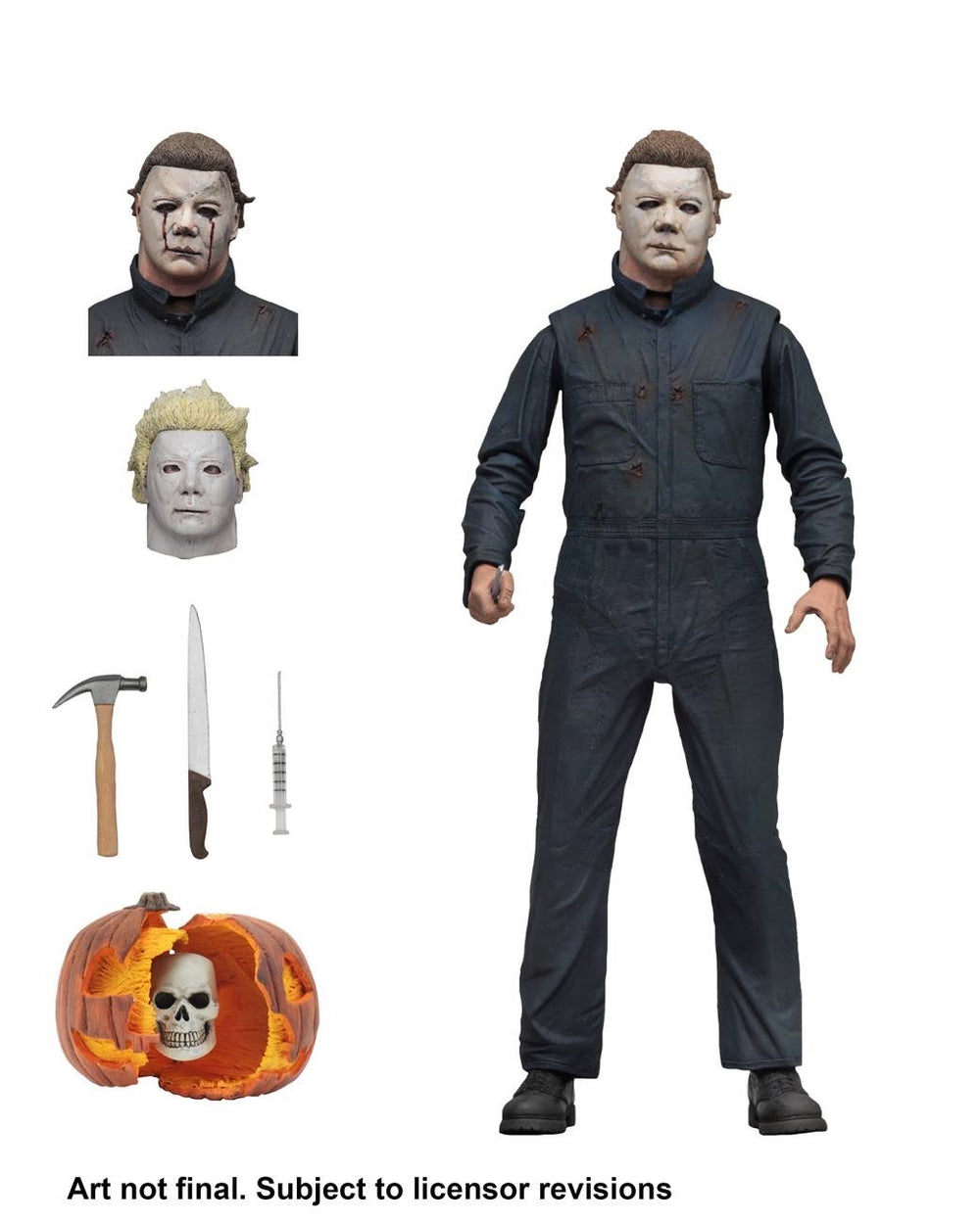 Halloween 2 (1981) 7″ Ultimate Michael Myers Action Figure