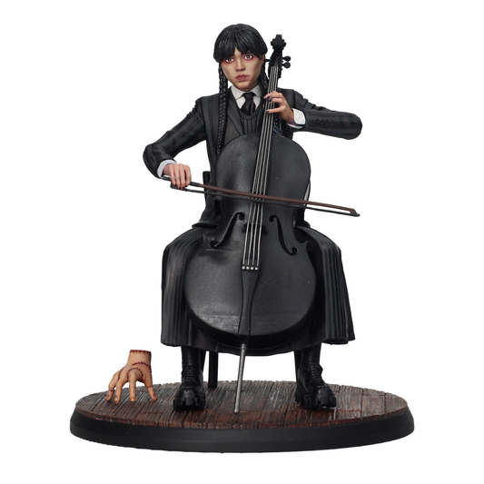 Pre-order September 2024 WEDNESDAY WITH CELLO 15CM PVC FIGURE