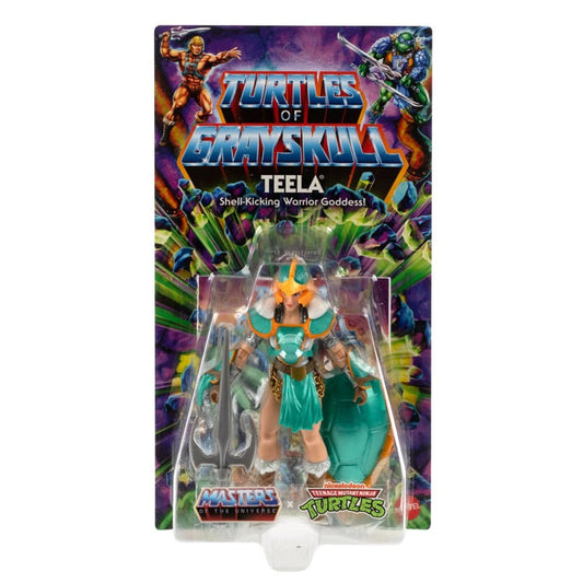 MOTU x TMNT:
Teela Turtles of Grayskull Action Figure