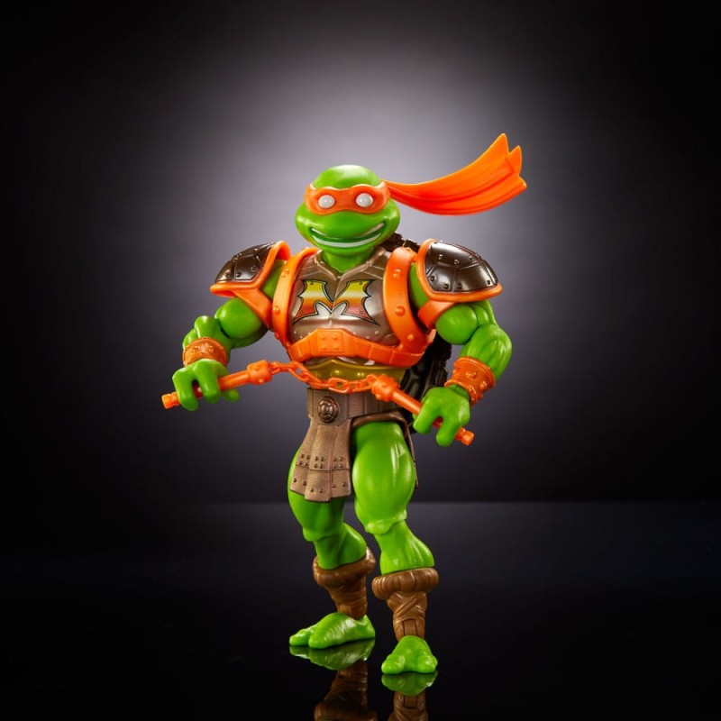 MOTU x TMNT: Turtles of Grayskull Action Figure Michelangelo