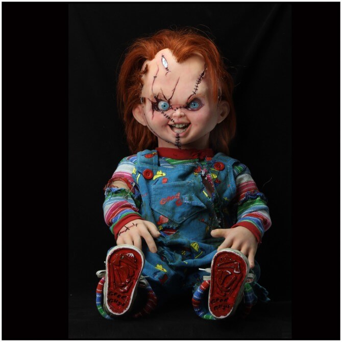 NECA Bride of Chucky 1:1 Replica - Life Size Chucky
